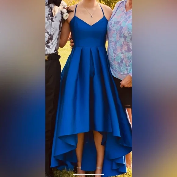 Dresses | Beautiful Royal Blue Aline Promhomecoming Dress Size 6 With  Pockets | Poshmark